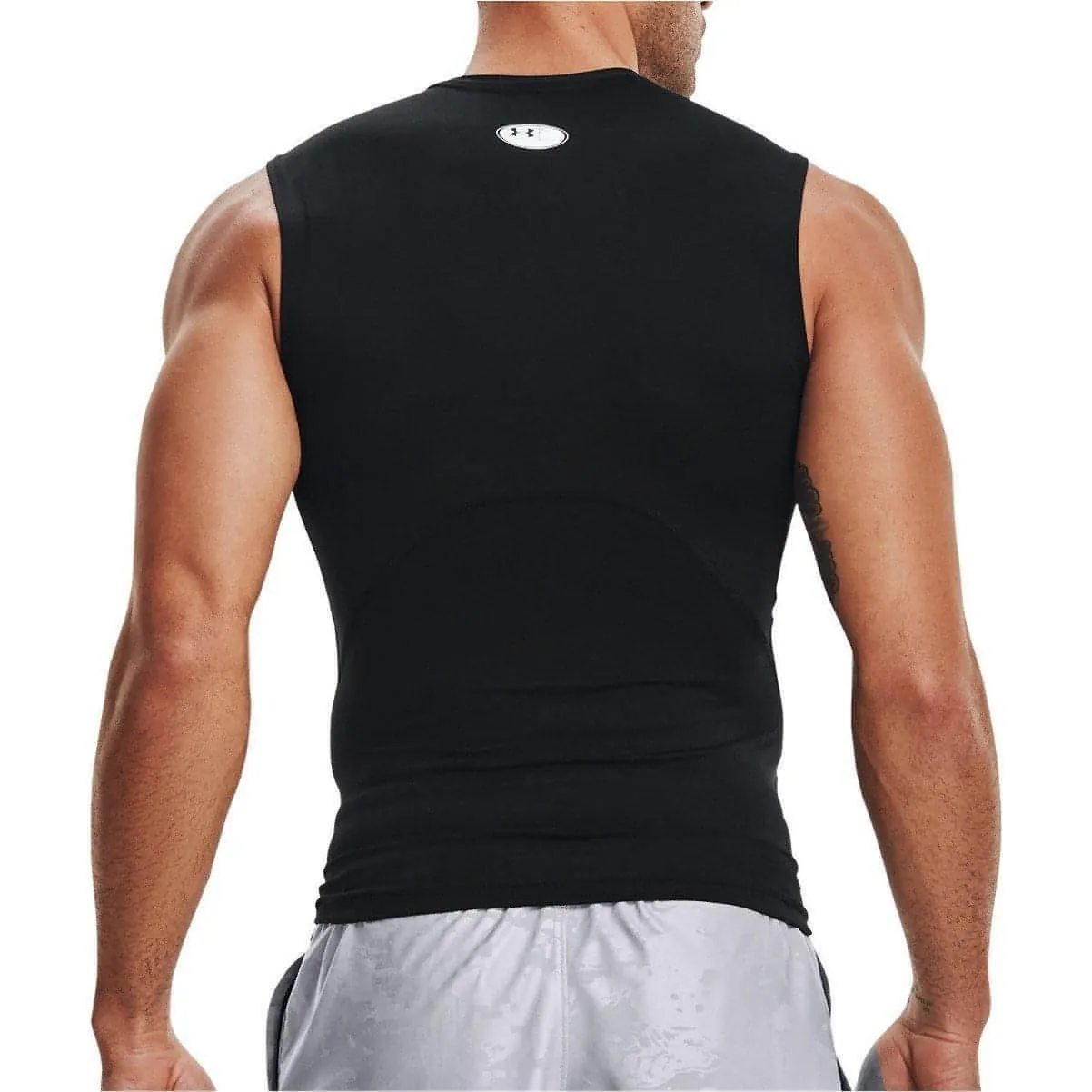 Bekleidung Under Armour Herren Under Armour HeatGear Armour Herren Ärmelloses Kompressionsshirt - Schwarz