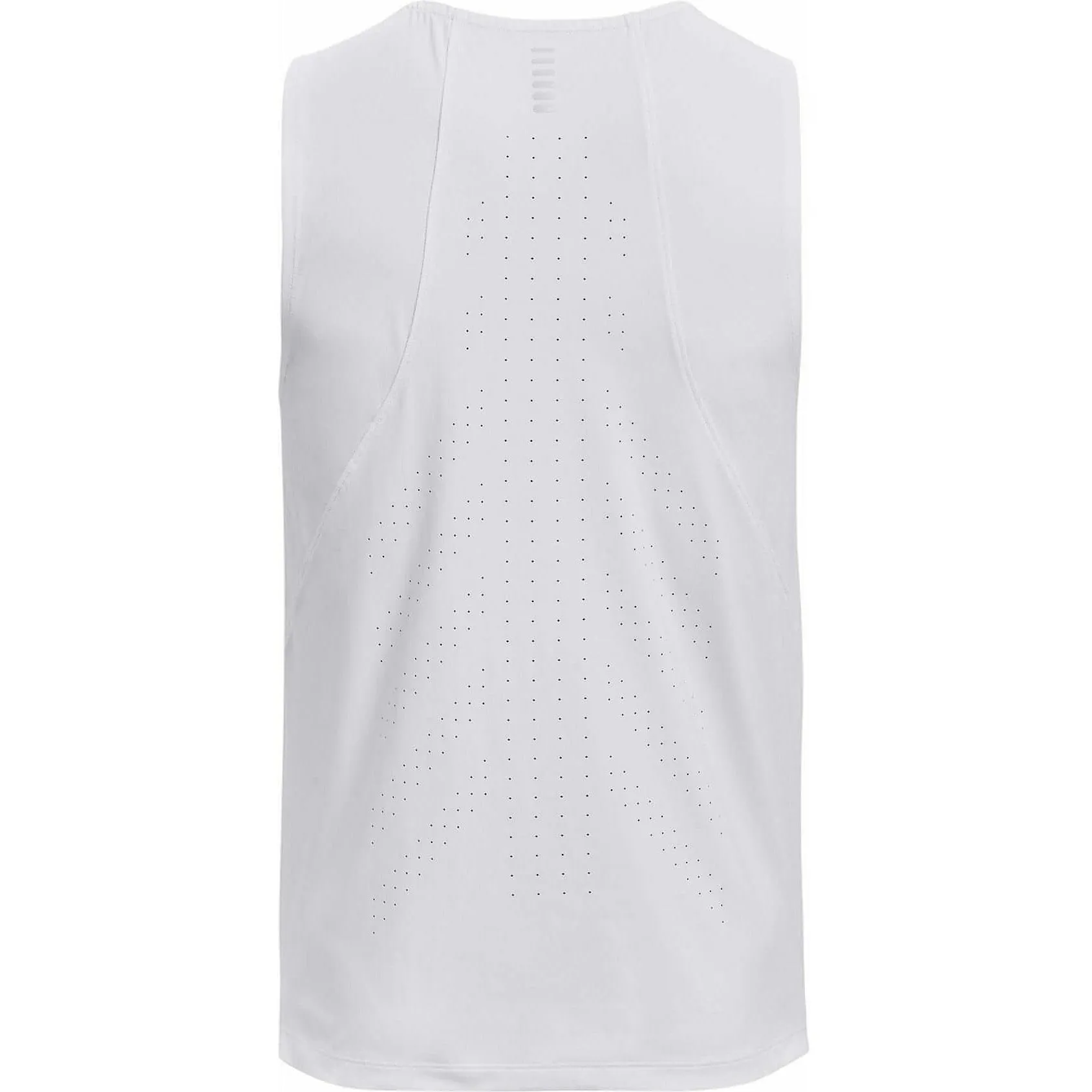 Unterwäsche Under Armour Herren Under Armour Iso-Chill Run Laser Herren Laufweste - Weiß