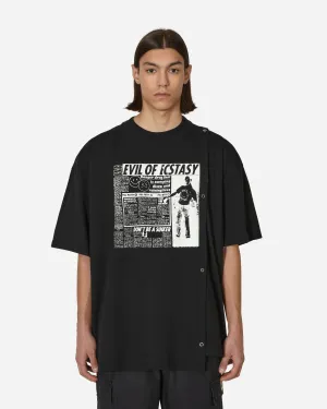 Disco Danger Layer T-Shirt Schwarz