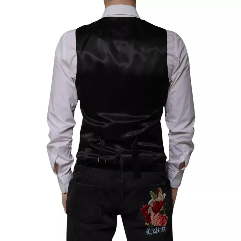 Dolce & Gabbana Wollformalkleid Herren Weste Herrenweste