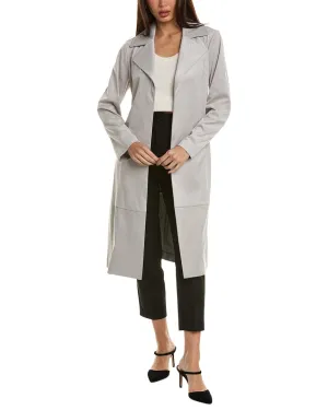 Elie Tahari Trenchcoat mit offener Front