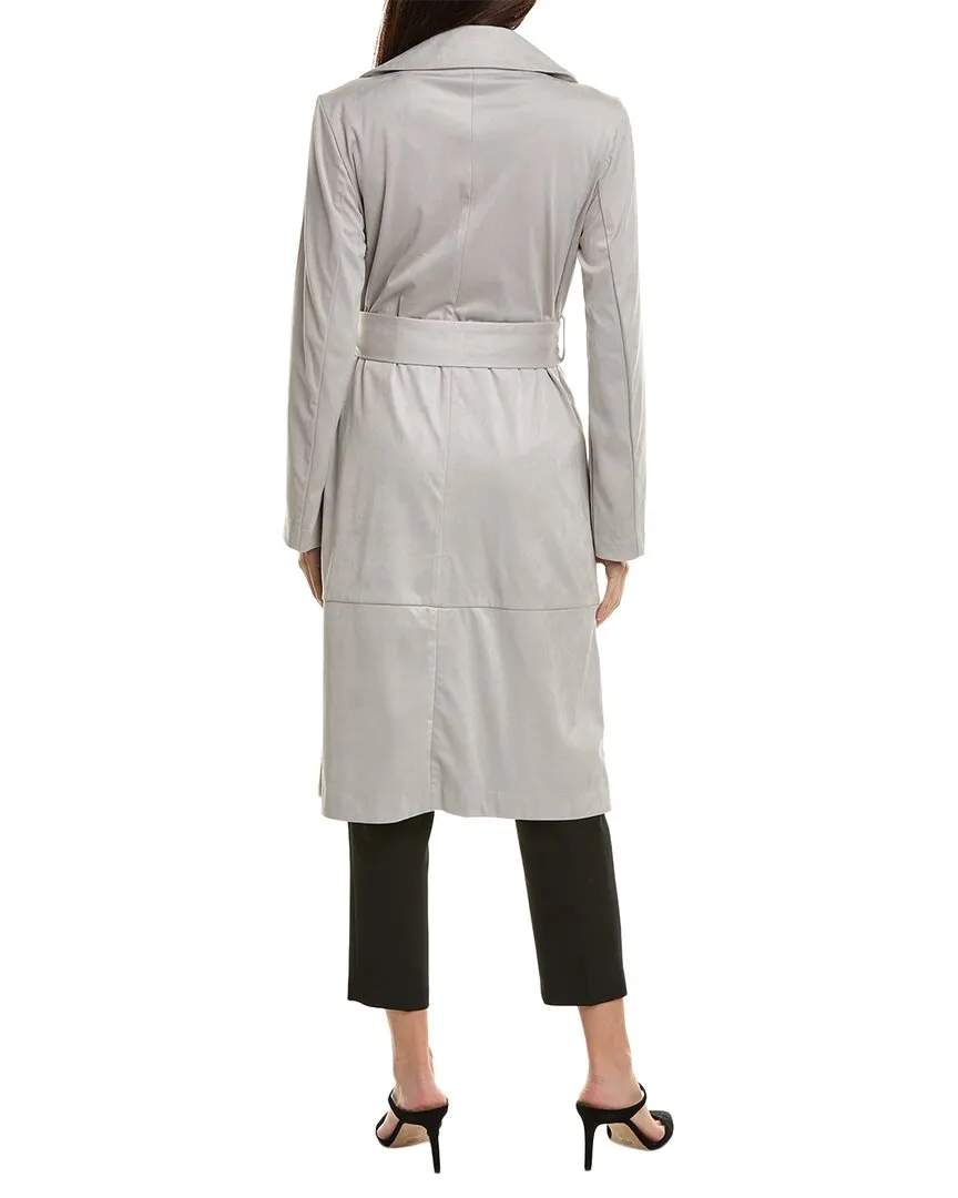 Elie Tahari Trenchcoat mit offener Front