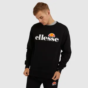 ELLESSE HERREN SUCCISO SCHWARZER SWEATSHIRT