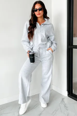 Endless Calm Halbzip-Pullover (Heather Grau)