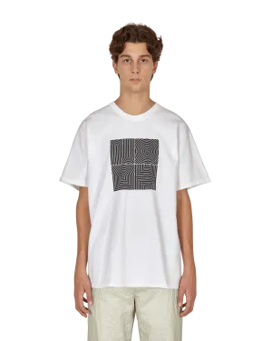 Fingerprint T-Shirt Weiß