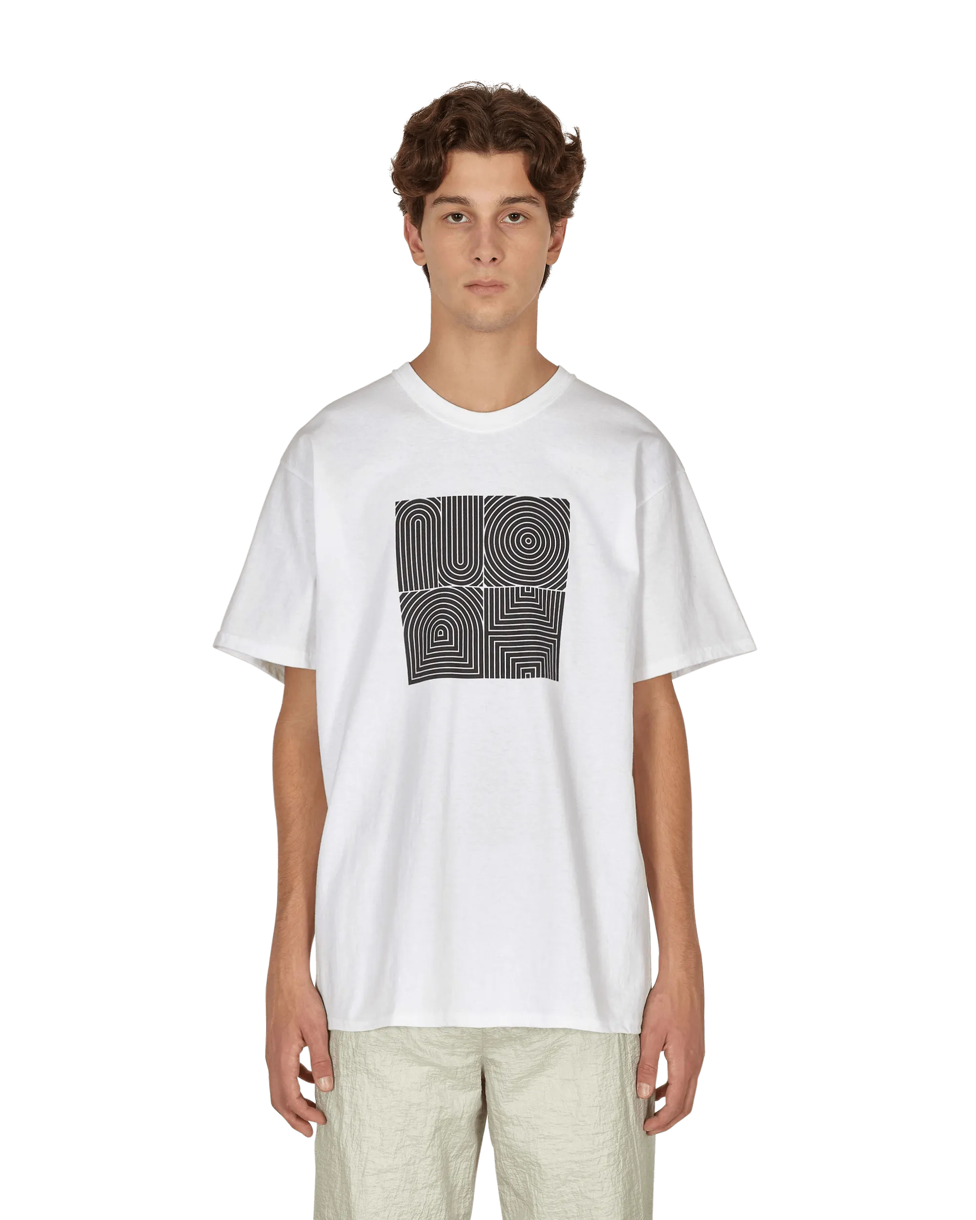 Fingerprint T-Shirt Weiß