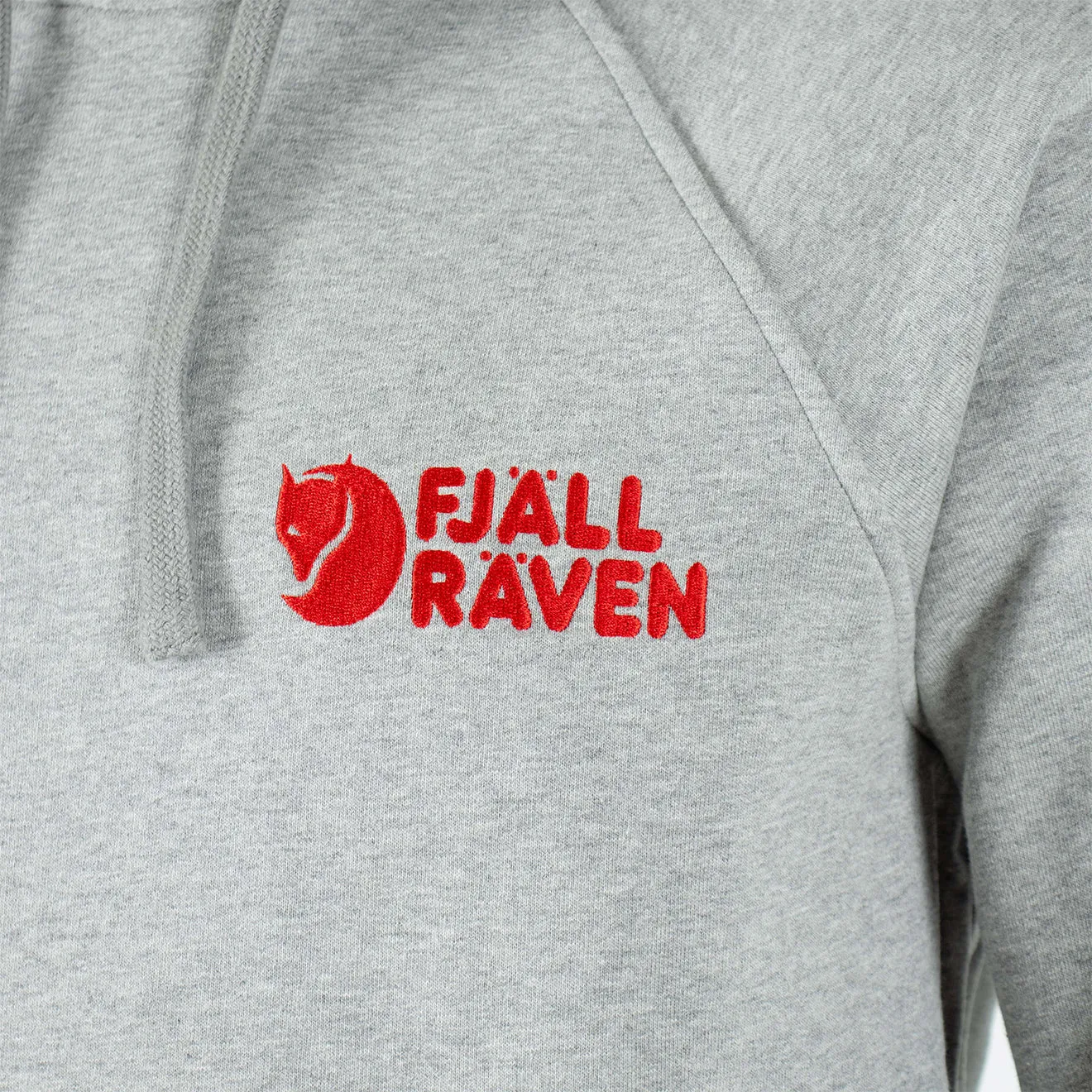 Fjallraven Classic Kapuzenpullover Grau-Melange