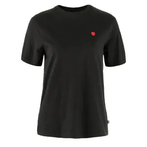 Fjallraven Damen Hanfmischung T-Shirt Schwarz