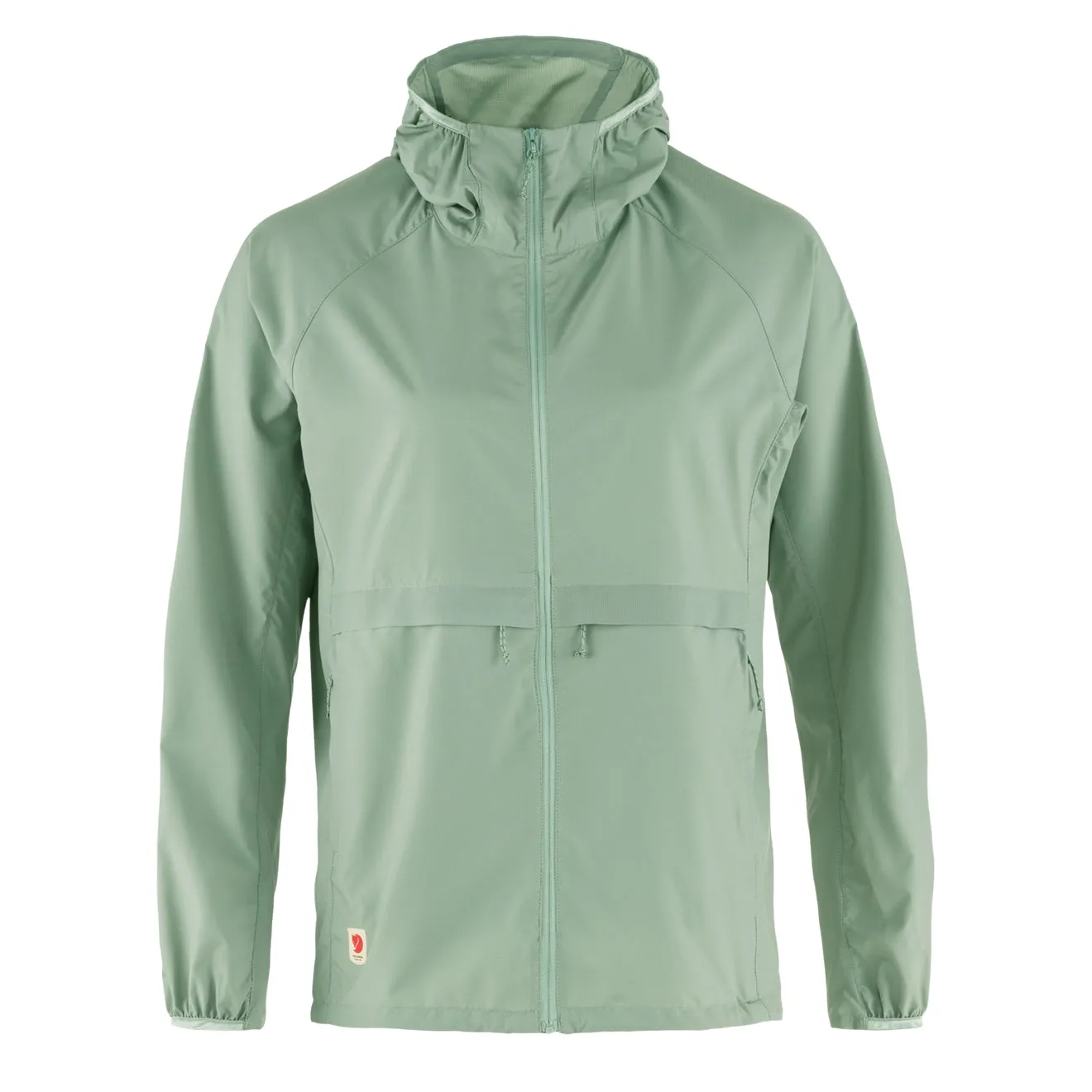 Fjallraven Damen High Coast Wind Hoodie Nebelgrün