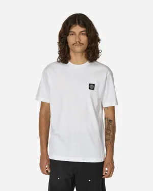 Gefärbtes Logo-T-Shirt in Weiß
