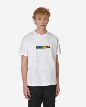 Gaznevada Grafik-T-Shirt Weiß