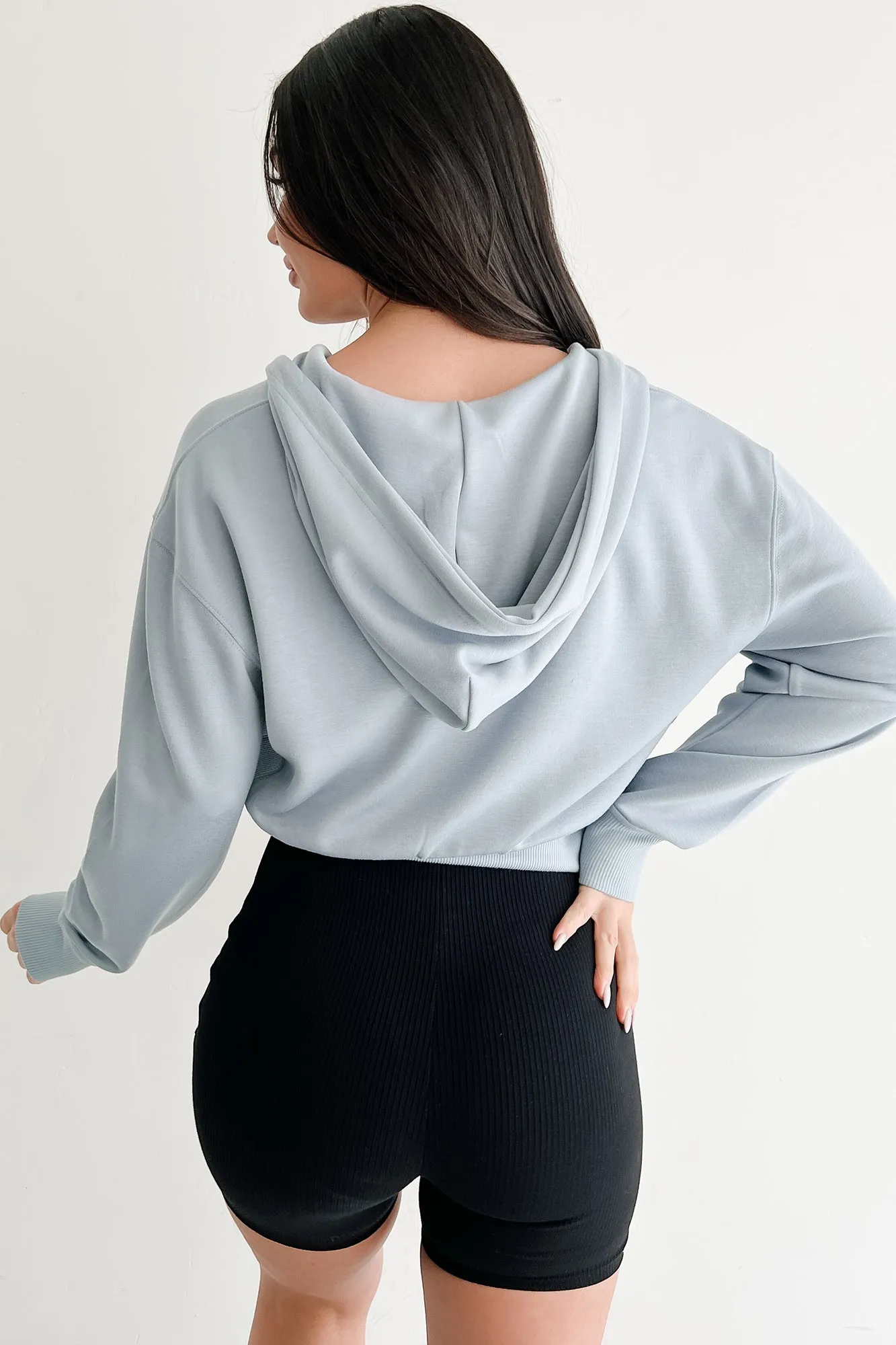 Gear Up and Go Zip-Up Hoodie (Steinblau)