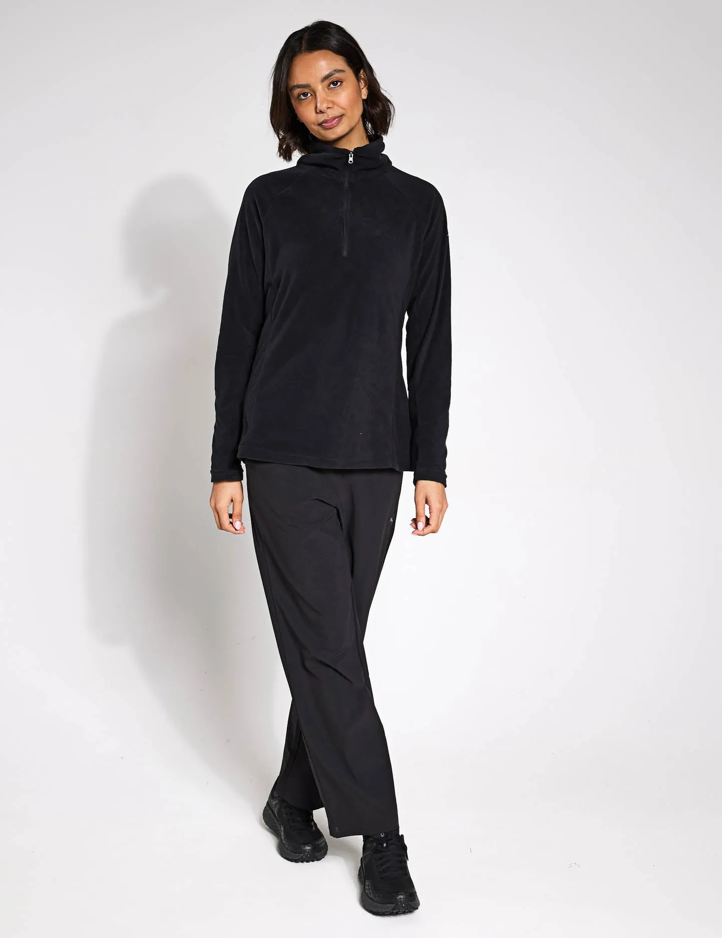 Glacial IV Halbzip-Fleece - Schwarz