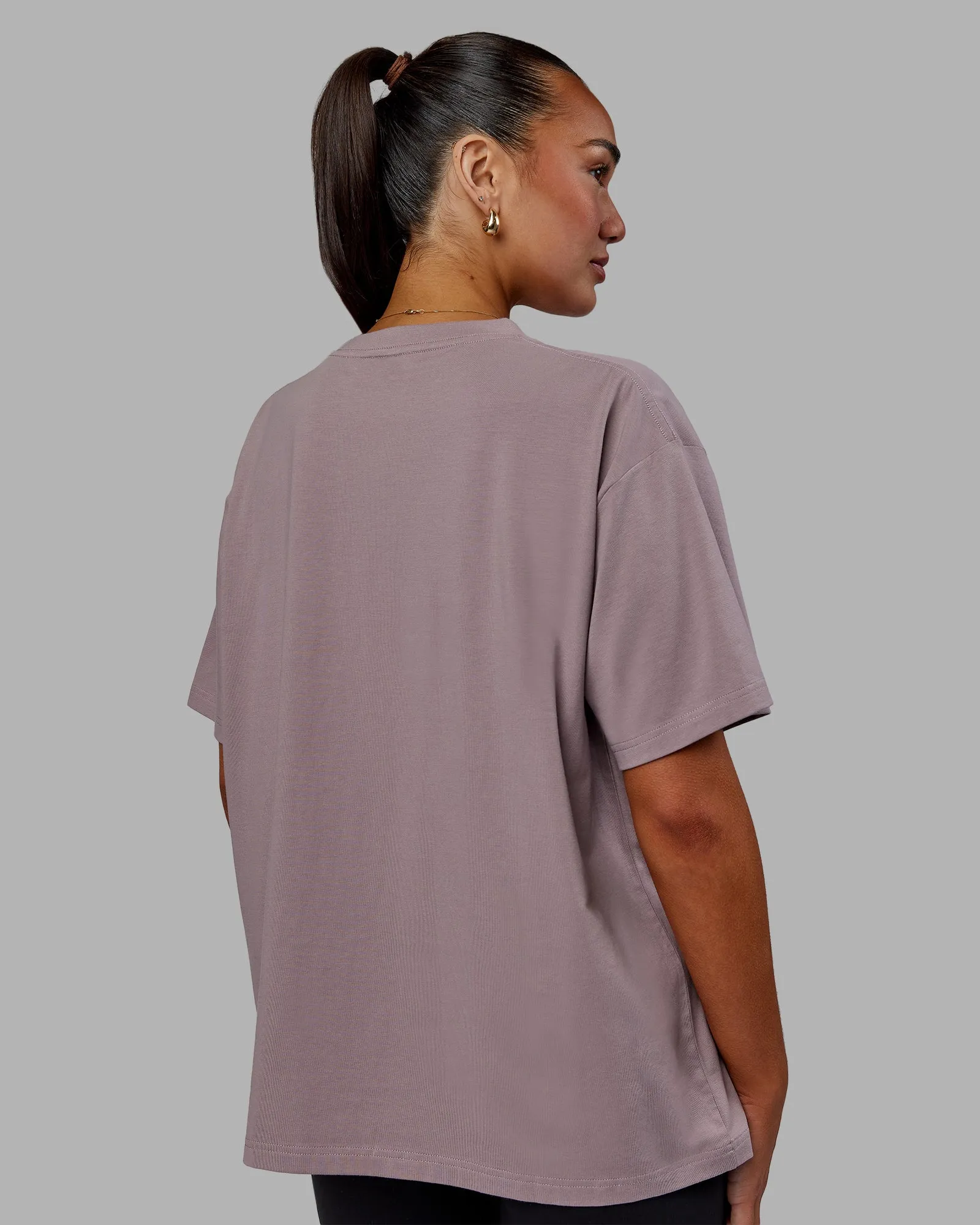 Go-To FLXCotton Übergroßes T-Shirt - Graulila