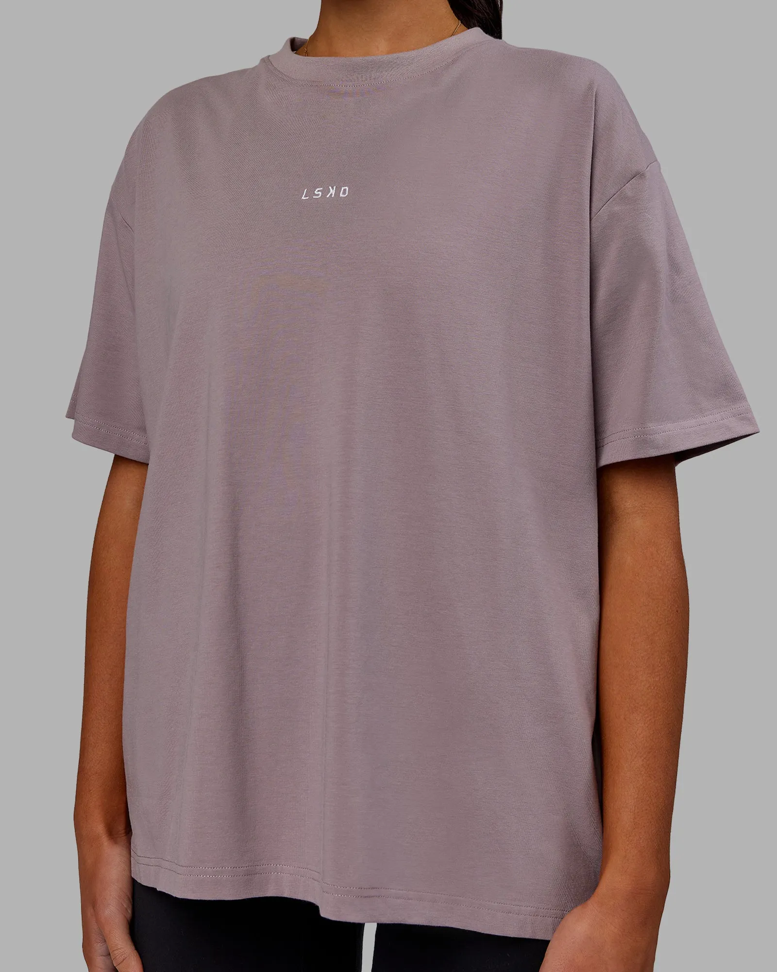 Go-To FLXCotton Übergroßes T-Shirt - Graulila