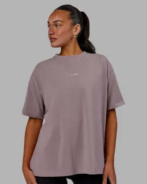 Go-To FLXCotton Übergroßes T-Shirt - Graulila