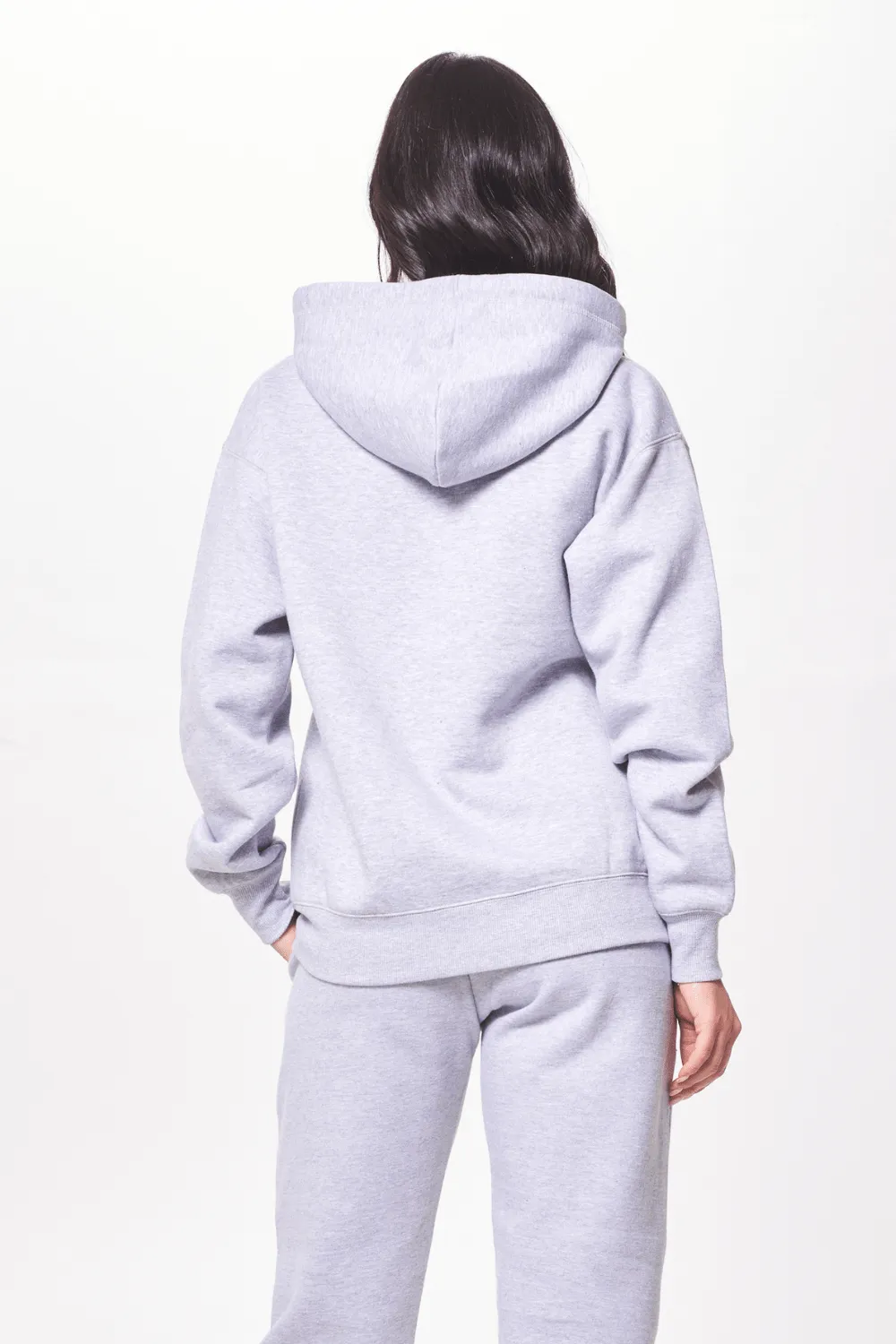 Heather Grau Proweave Kapuzenpullover