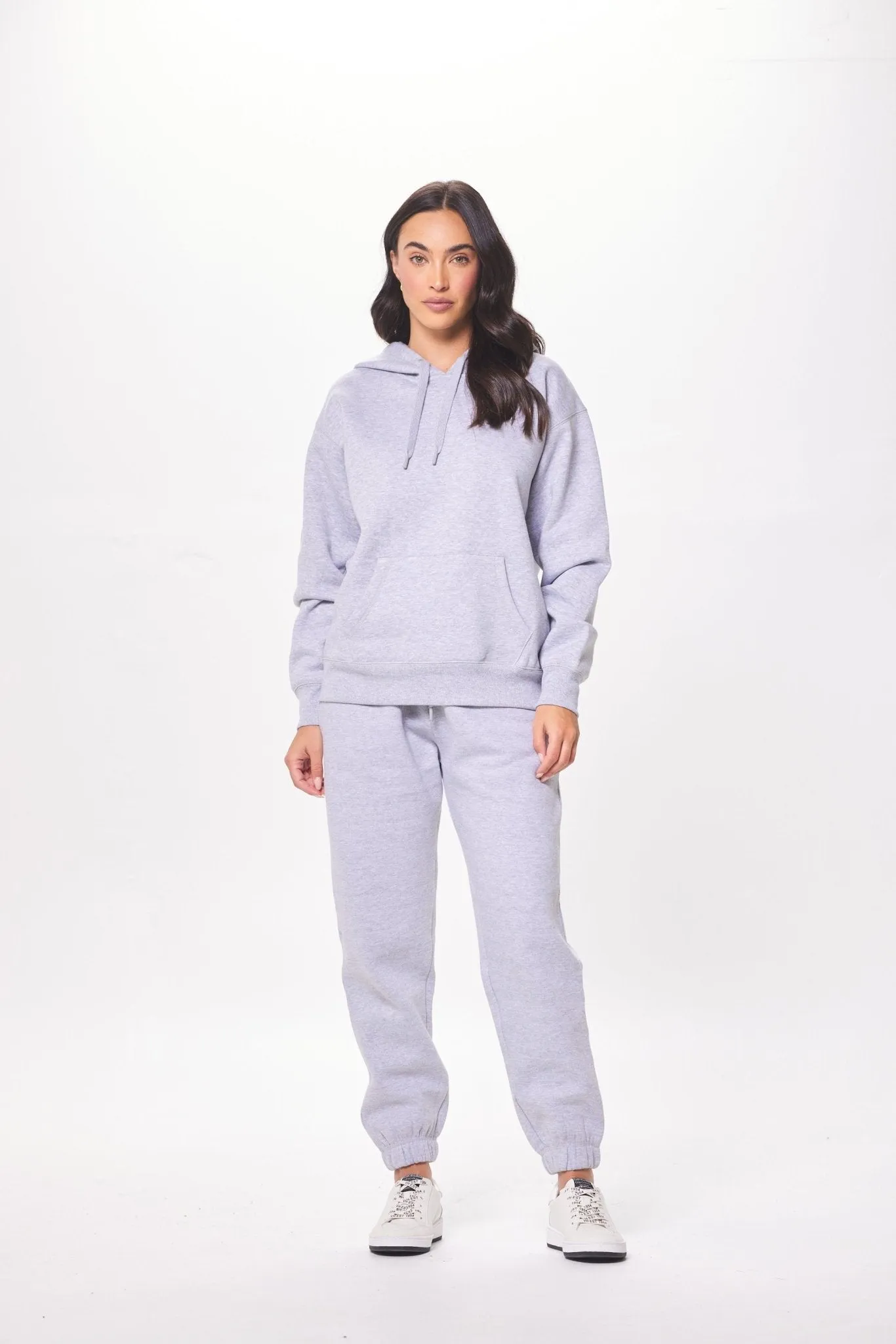 Heather Grau Proweave Kapuzenpullover