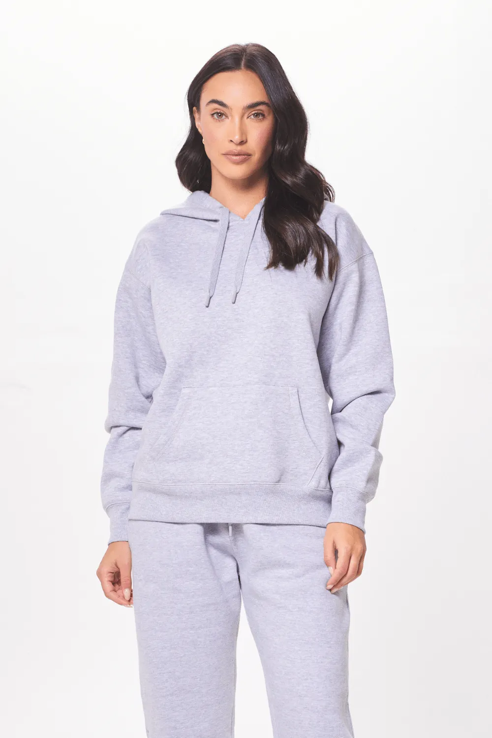 Heather Grau Proweave Kapuzenpullover