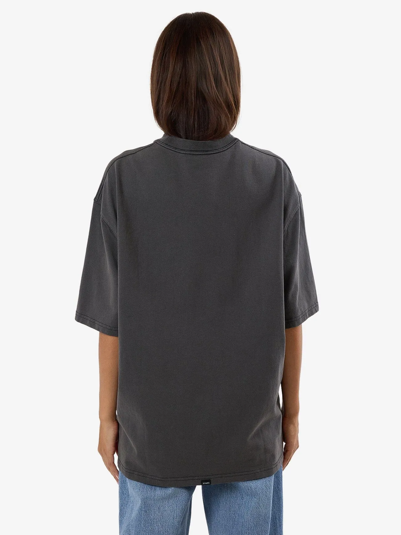 Hochglanz Oversized T-Shirt - Merch Schwarz