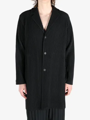 HOMME PLISSE ISSEY MIYAKE - Herren Basic Lange Jacke Kleidung_homme-plisse-iss