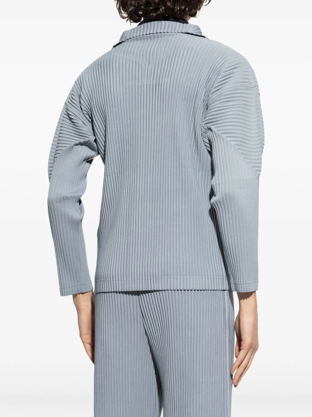 HOMME PLISSE ISSEY MIYAKE - Herren Farbige Plissee Blouson Kleidung_homme-plisse-iss
