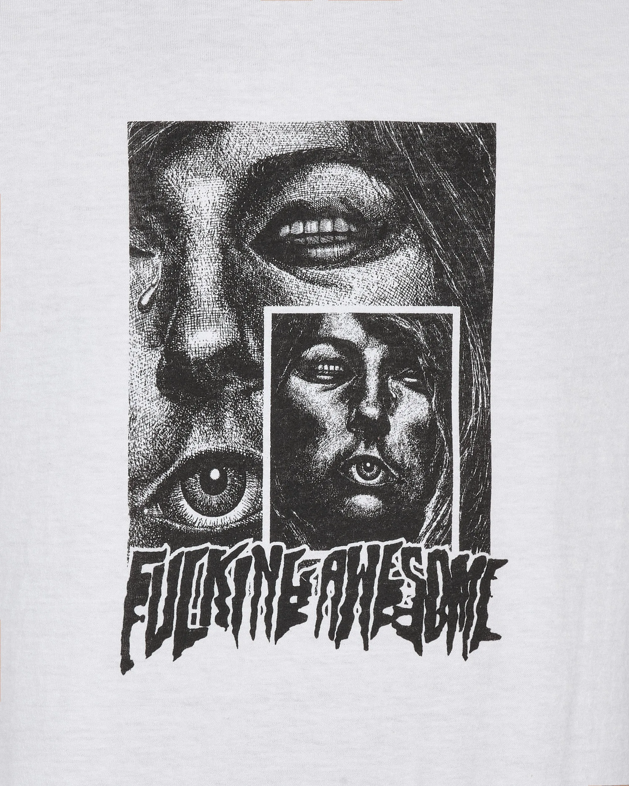 Idolize Langarm T-Shirt Weiß