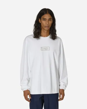 Incognito Langarm T-Shirt Weiß 8Oz