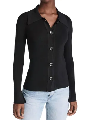 Joanne Bell-Ärmel Cardigan in Mitternachtsblau
