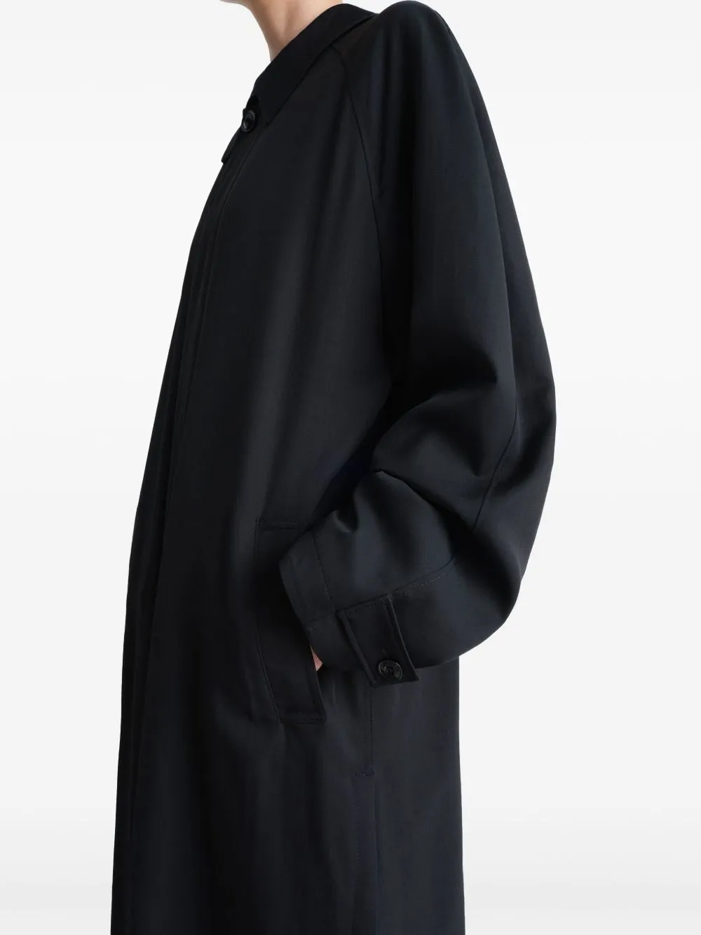 LEMAIRE - Leichter Damen-Überzieher mit Schlitzen Kleidung_lemaire