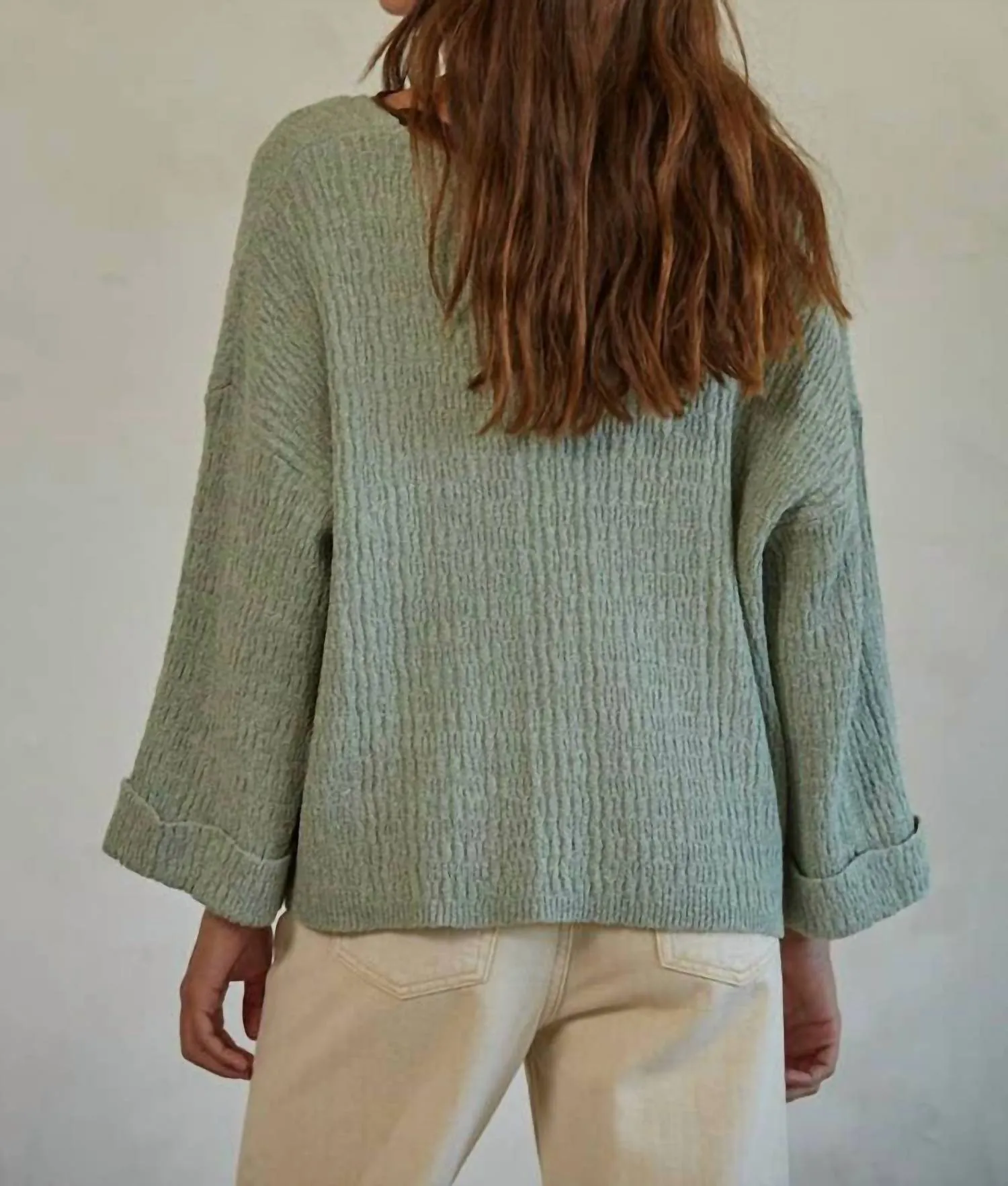 Lia Pullover In Salbei