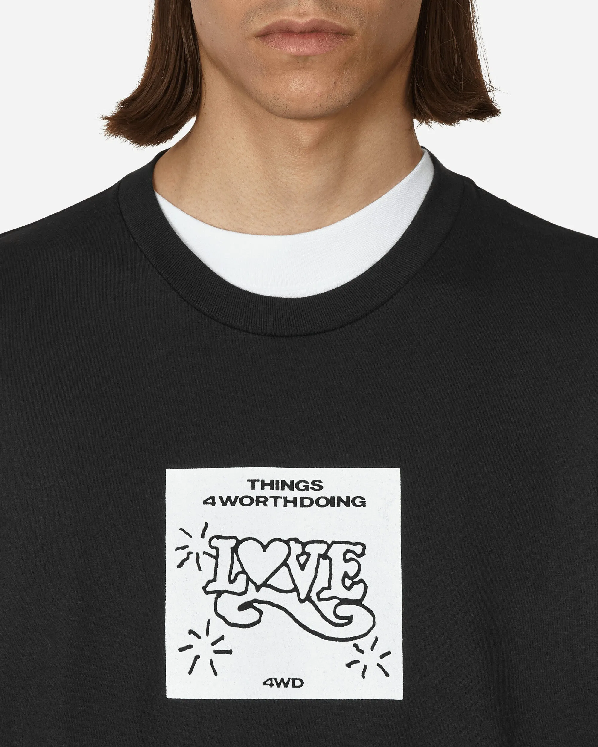 Liebe T-Shirt Schwarz