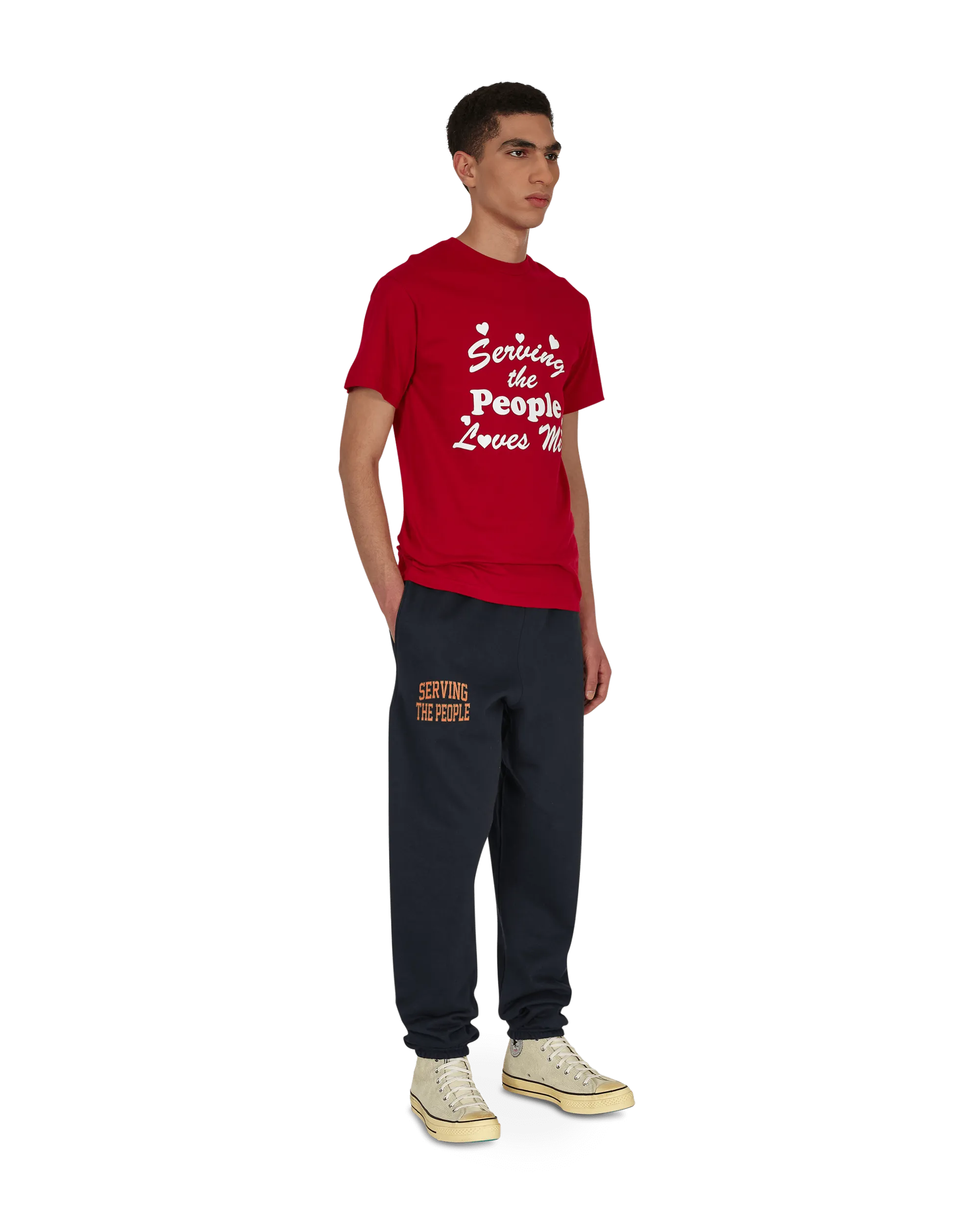 Liebt Mich T-Shirt Rot