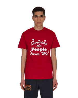 Liebt Mich T-Shirt Rot