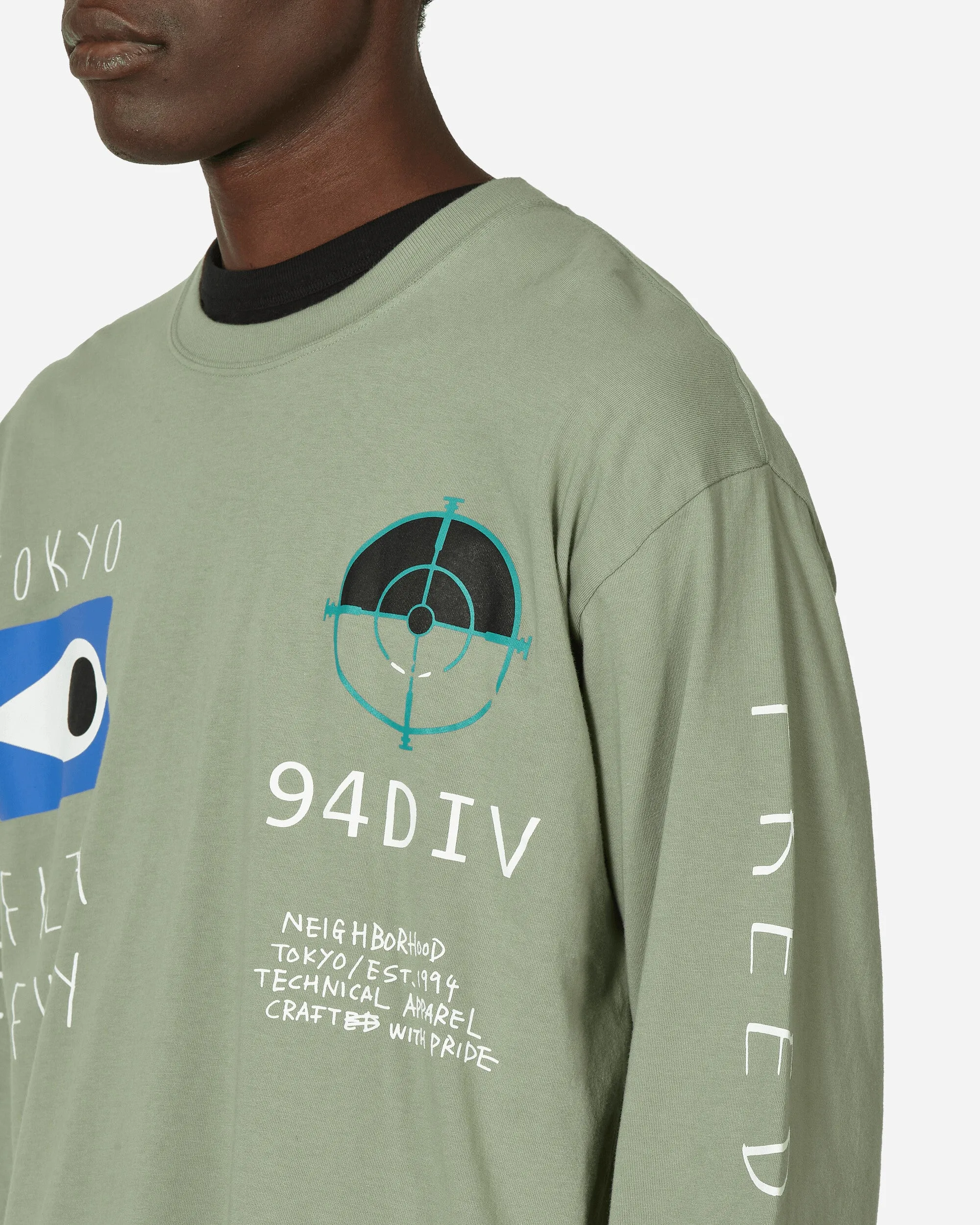 LS-10 Langarm T-Shirt  Salbeigrün
