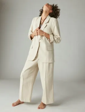 Lucky Brand Übergroßer Leinen-Blazer Lucky Naturleinen Lucky Brand