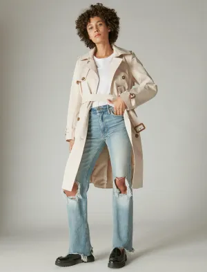 Lucky Brand Trenchcoat Sand Lucky Brand