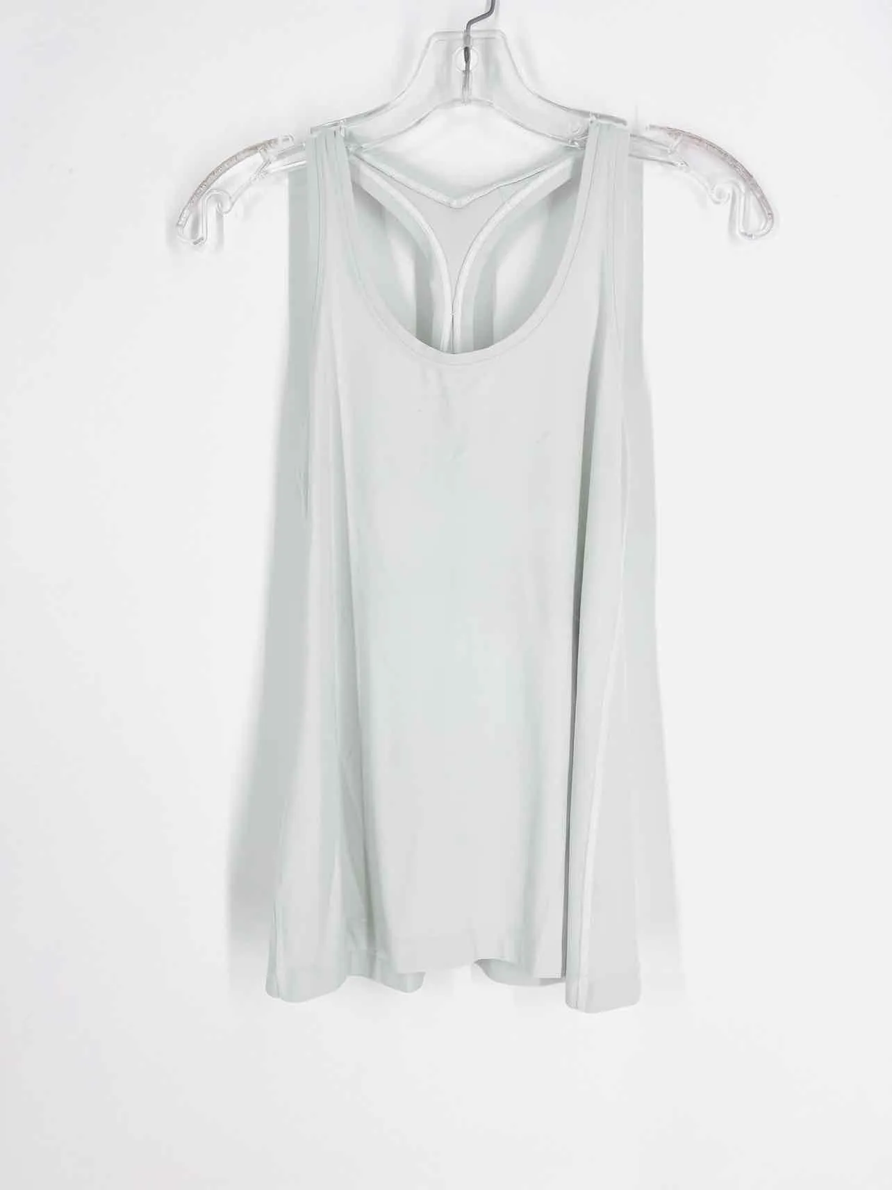 Lululemon Athletica Größe M – Weißes Uni-Aktivwear-Top – Ärmellos