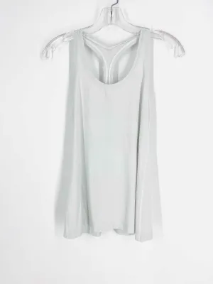 Lululemon Athletica Größe M – Weißes Uni-Aktivwear-Top – Ärmellos