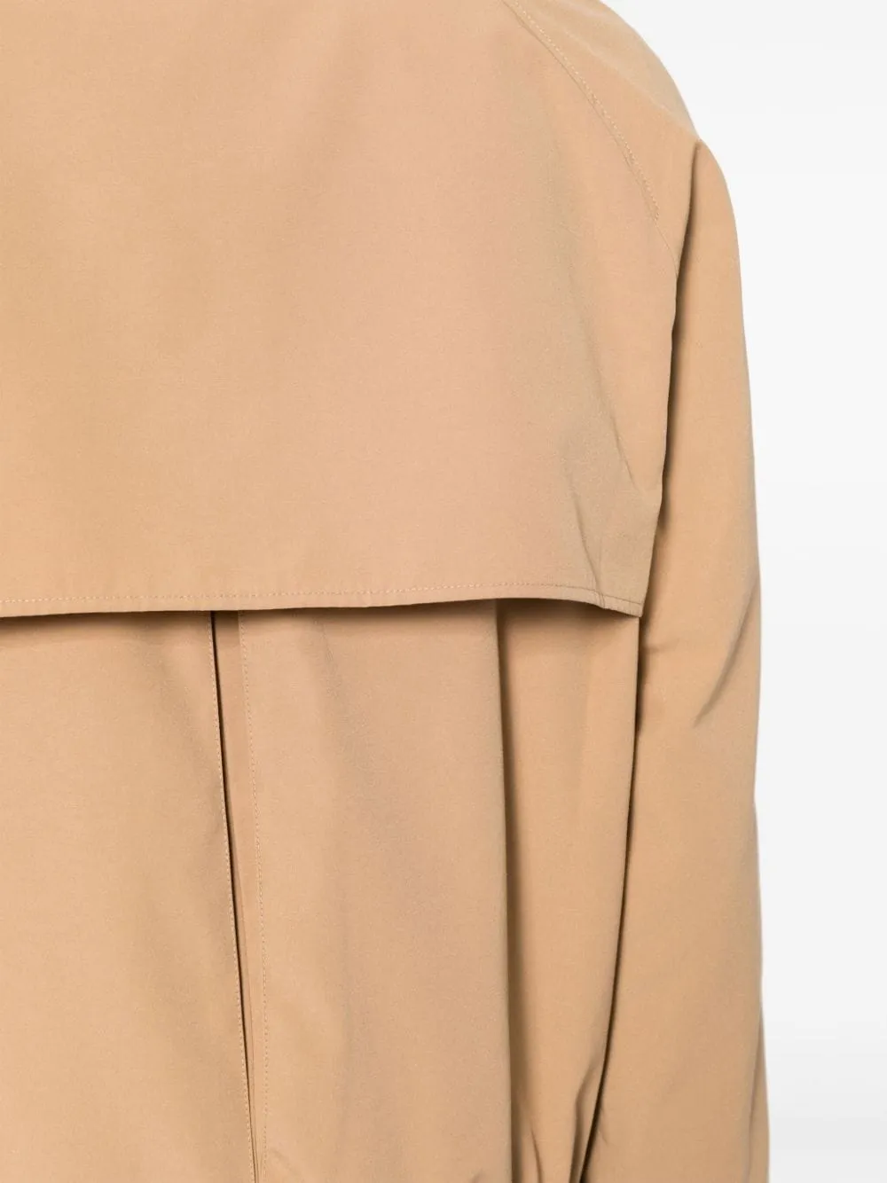 MAISON KITSUNE - Herren Harrington Jacke aus technischer Baumwoll-Gabardine Kleidung_maison-kitsune