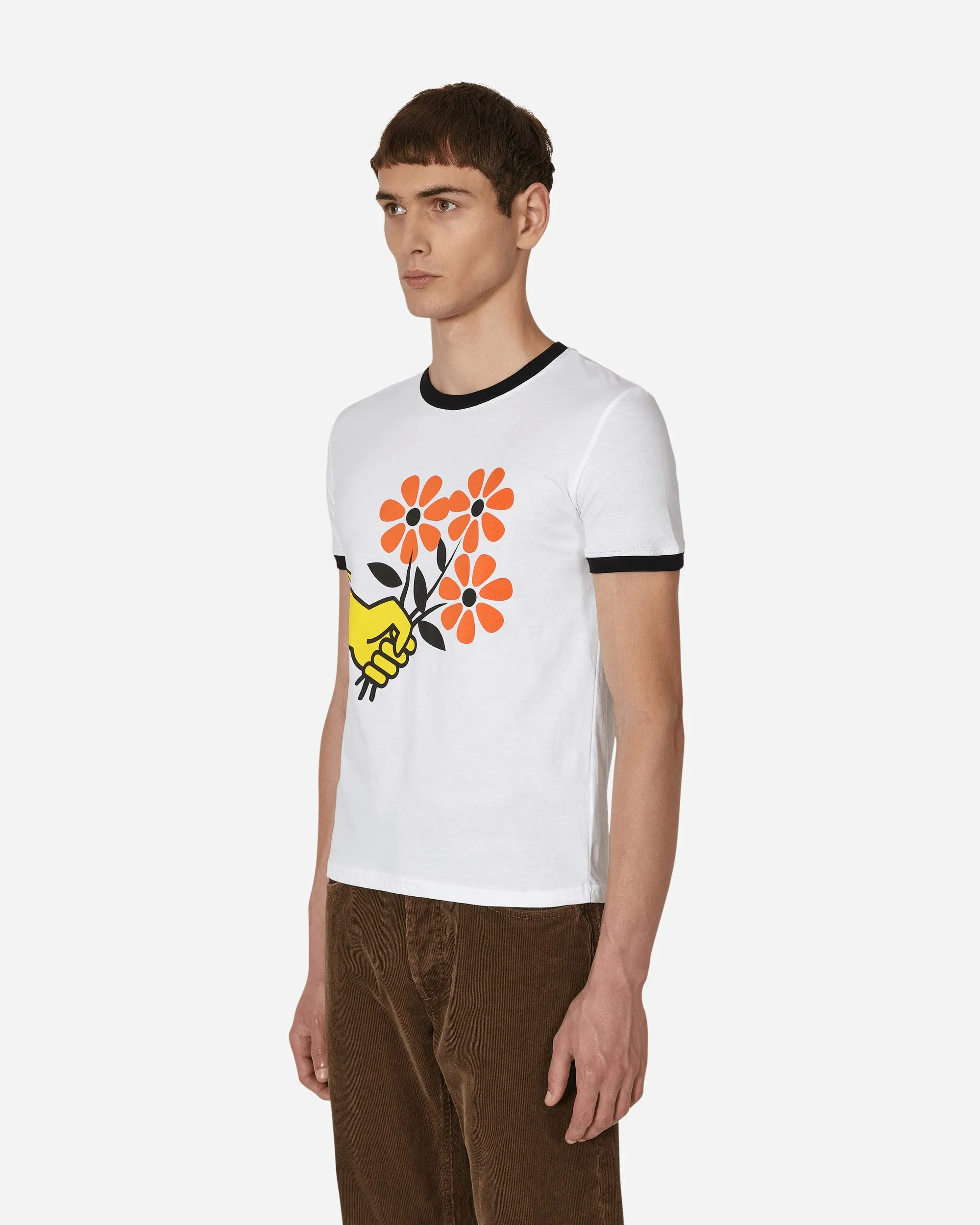 Mazzolino Fiori T-Shirt Weiß