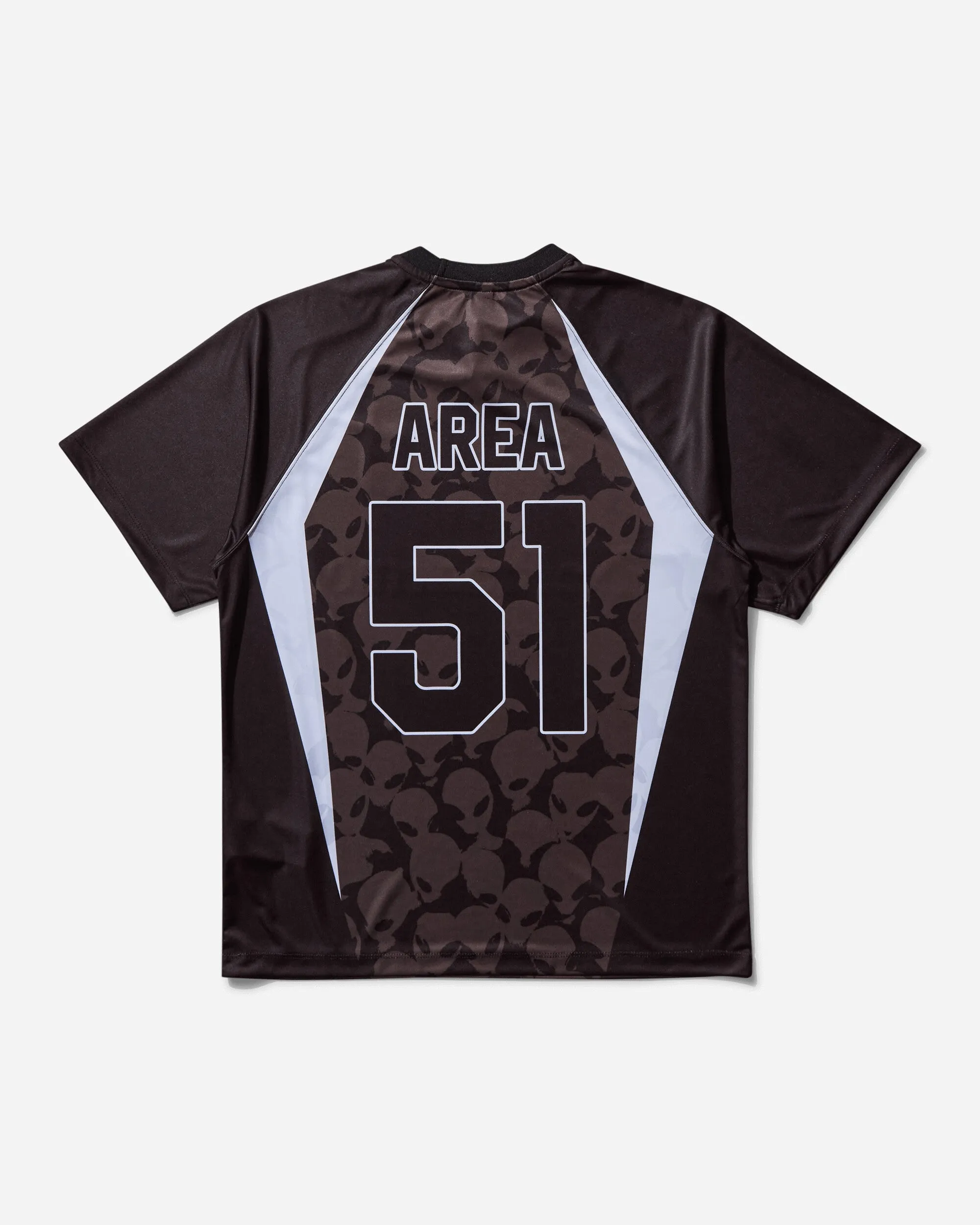 Herren Area 51 Fußball-Trikot Schwarz