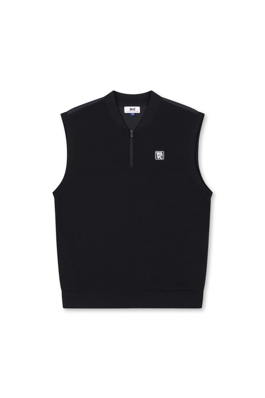 Herren ATHLETIC Hybrid Strickweste Schwarz