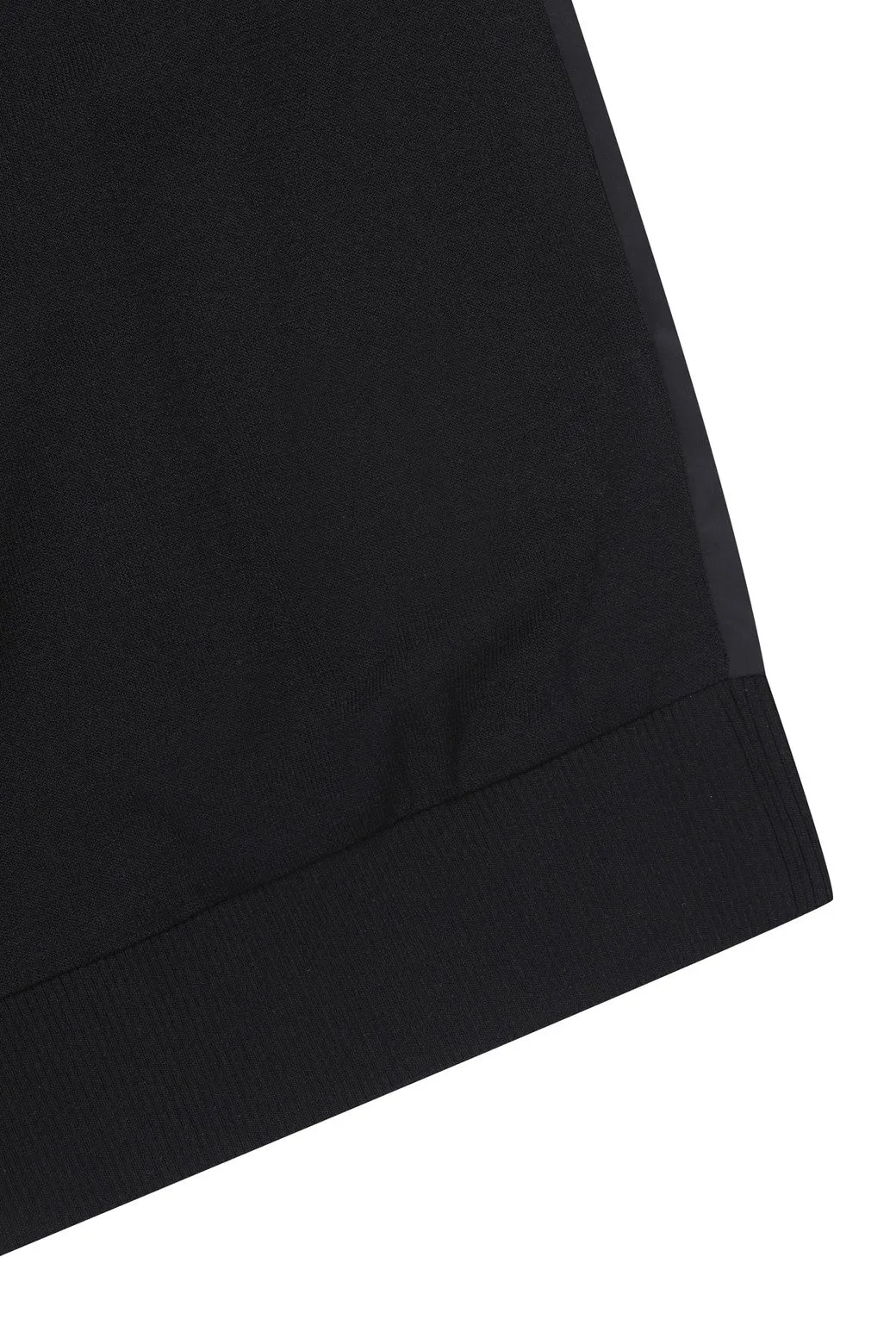 Herren ATHLETIC Hybrid Strickweste Schwarz