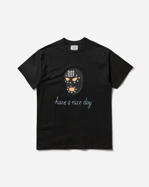 Herren-Rundhals-T-Shirt (Typ-1) Schwarz