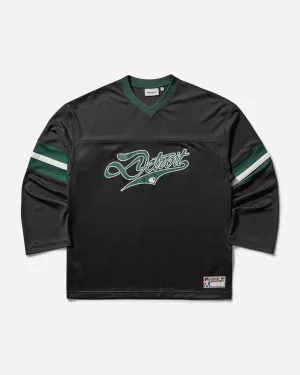 Herren Detroit Mesh Langarm T-Shirt Schwarz / Konifere