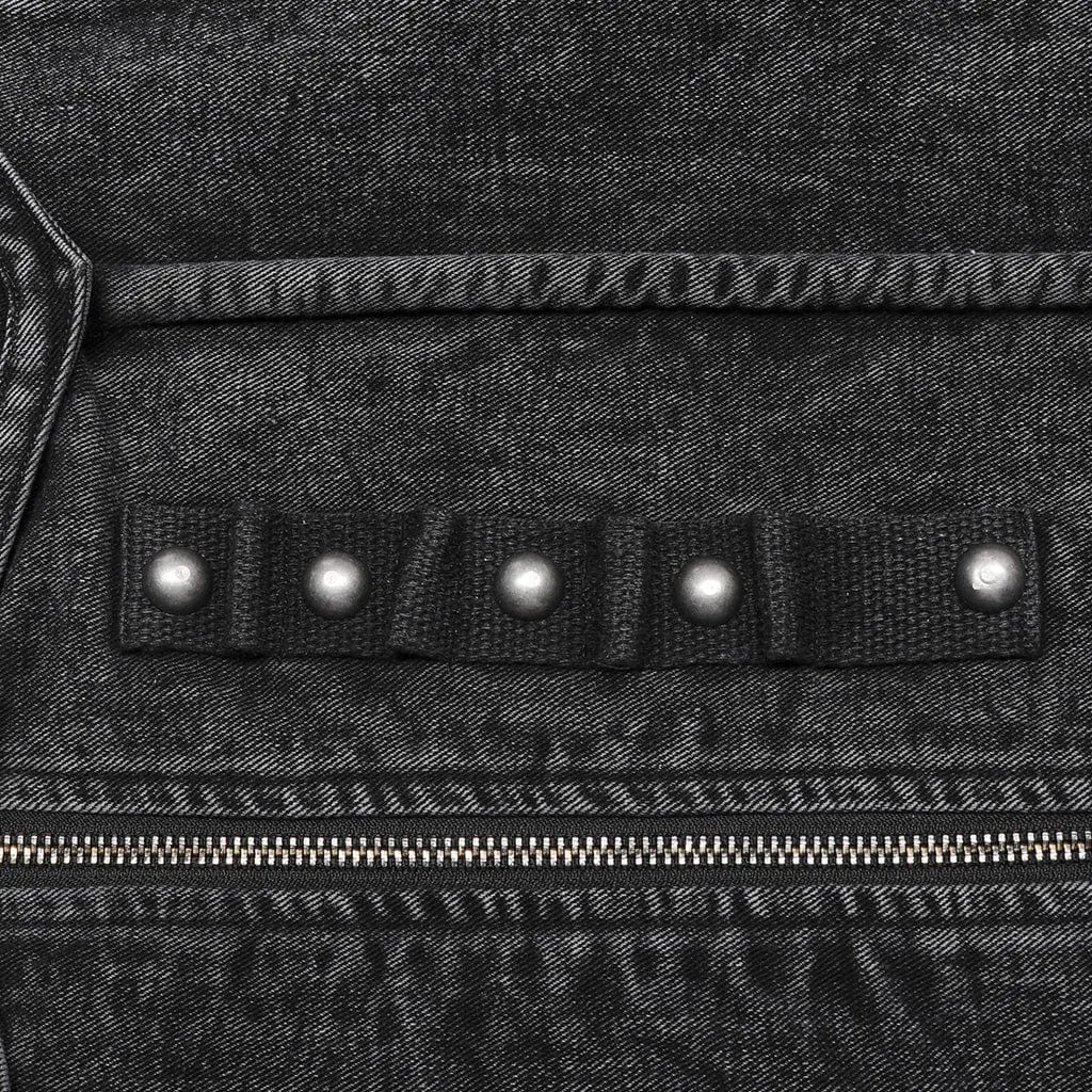 Herren Gothic Stehkragen Vintage Langweste