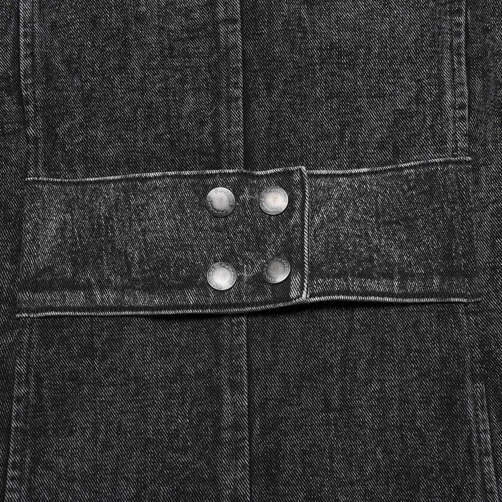 Herren Gothic Stehkragen Vintage Langweste
