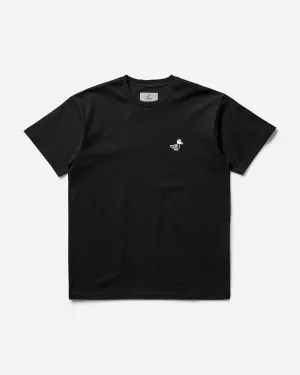 Herren INVINCIBLE Madison Enten-T-Shirt Schwarz
