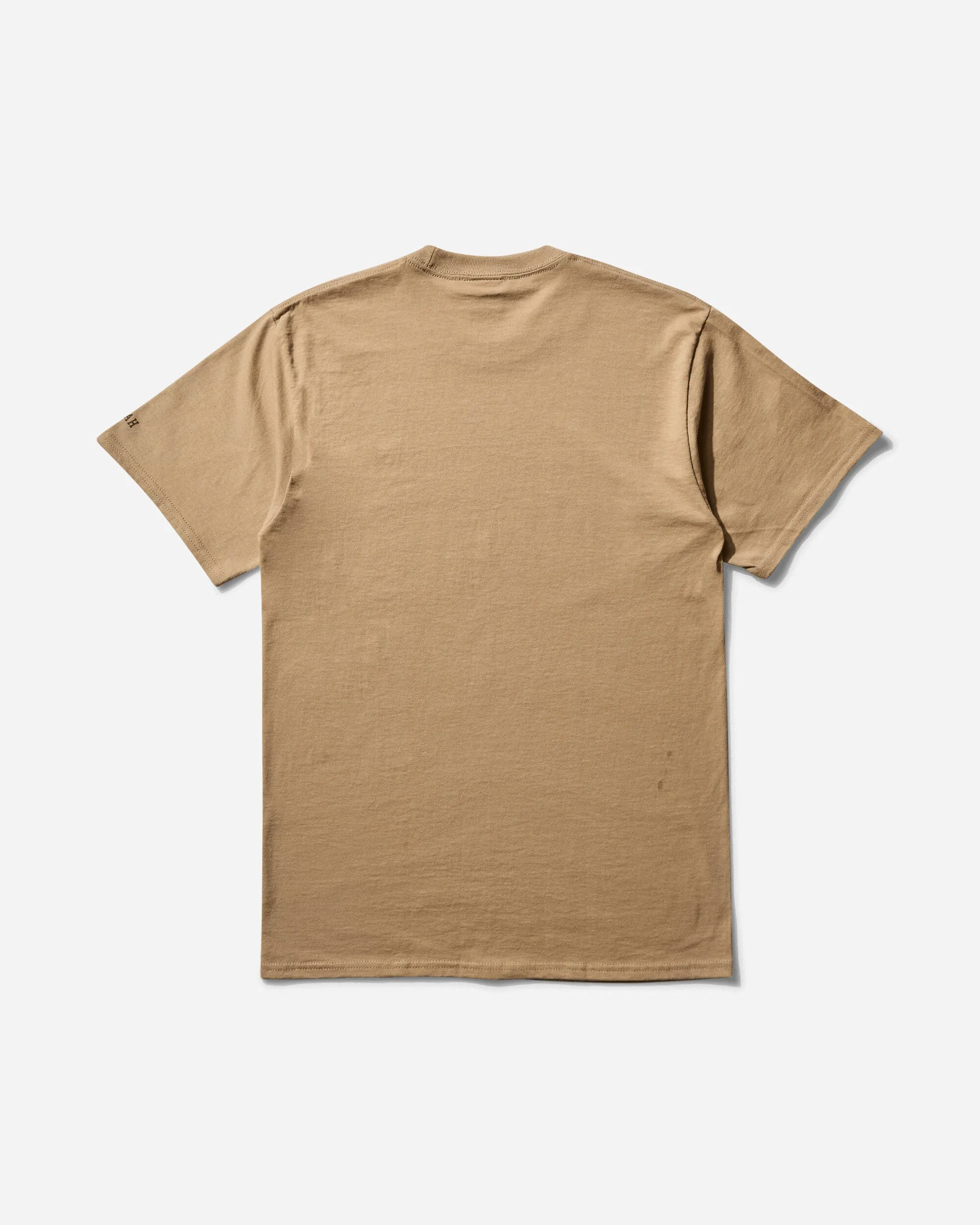 Herren T-Shirt mit Löwenkopf in Sand